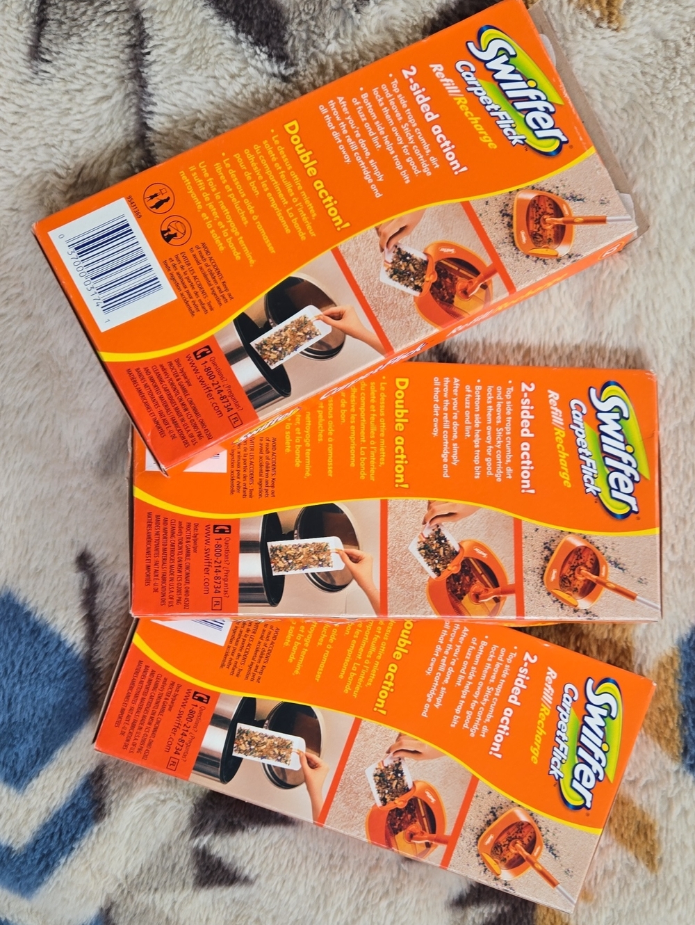 Swiffer Carpet Flick 12pk x 3 - Picture 2 of 2